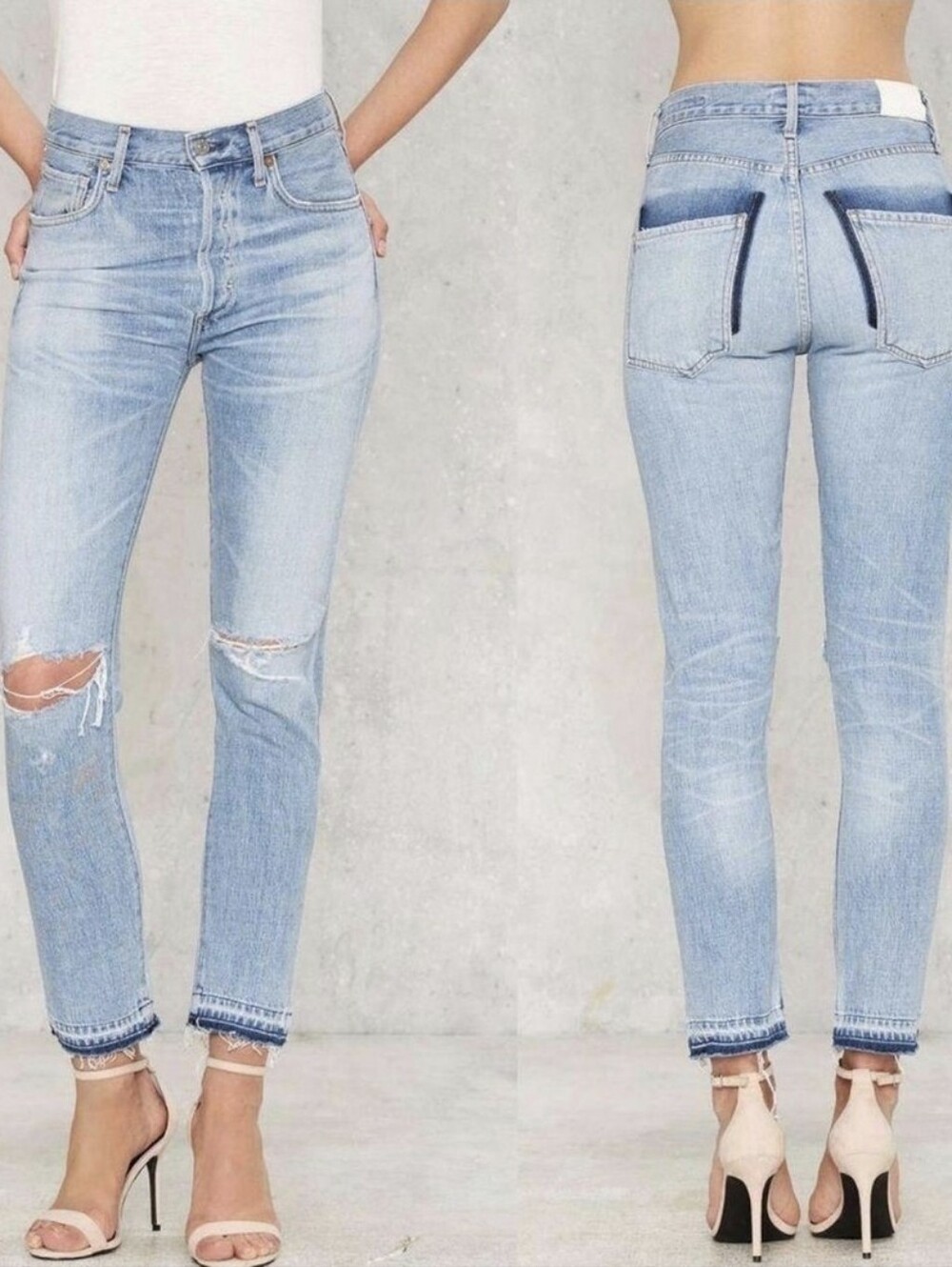 Liya High-rise Shadow Pocket Jean